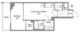 ザ・グラヴィティ新宿 202 間取り図