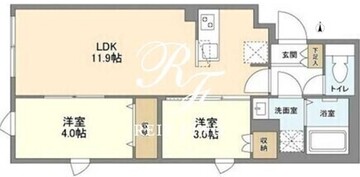 ウェルスクエア笹塚2 102 間取り図