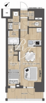 プレディアコート大森山王 903 間取り図