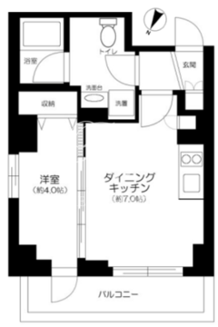 TAS田園調布レジデンス 405 間取り図