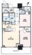 パークタワー西新宿 2213 間取り図
