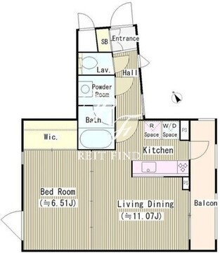 西馬込テラスコート 309 間取り図