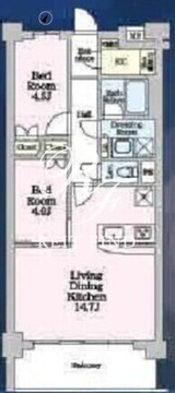 ラグゼナ平井ノース 309 間取り図