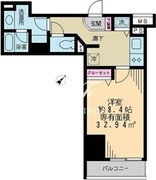 アーク銀座京橋 405 間取り図