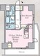 ラグゼナ北千住2 1203 間取り図