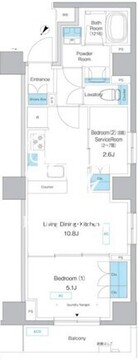 プレディアコート板橋 705 間取り図