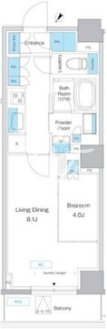 プレディアコート板橋 704 間取り図