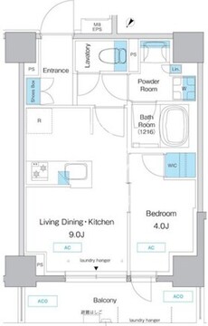 プレディアコート板橋 202 間取り図