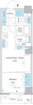 プレディアコート板橋 204 間取り図