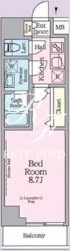 アークマーク池袋本町 211 間取り図