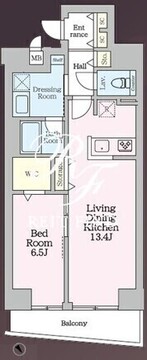 ラグゼナ平井サウス 704 間取り図
