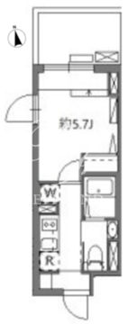ソラシアレジデンス学芸大学2 301 間取り図