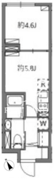 ソラシアレジデンス学芸大学2 204 間取り図