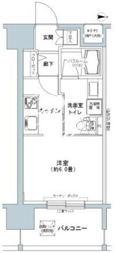 パークキューブ板橋本町 910 間取り図