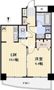 パークテラス恵比寿 702 間取り図