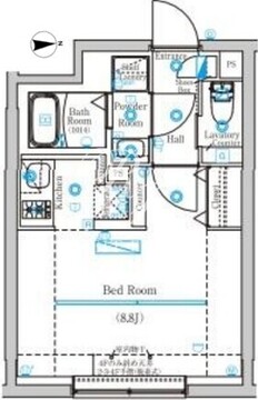 マインドカマタ 303 間取り図