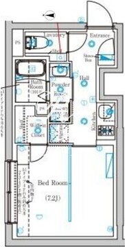 マインドカマタ 205 間取り図