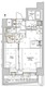 シーフォルム住吉3 301 間取り図