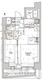 シーフォルム住吉3 401 間取り図