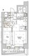 シーフォルム住吉3 601 間取り図