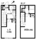 リバーレジデンス用賀 102 間取り図