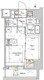 シーフォルム住吉3 203 間取り図