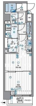 パティーナ住吉 301 間取り図