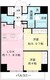 モディア駒沢 1202 間取り図