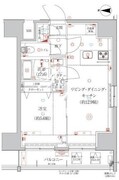 アルテシモクルセ 304 間取り図