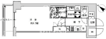 プライマル千石 603 間取り図