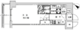 プライマル千石 603 間取り図