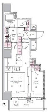 シーフォルム板橋3 202 間取り図