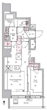 シーフォルム板橋3 302 間取り図