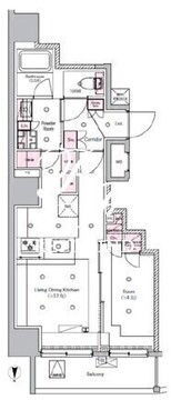 シーフォルム板橋3 702 間取り図