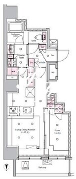 シーフォルム板橋3 802 間取り図