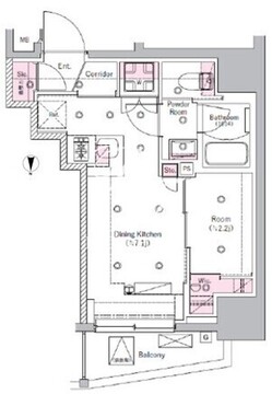 シーフォルム板橋3 301 間取り図