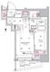 シーフォルム板橋3 301 間取り図