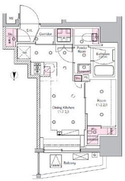 シーフォルム板橋3 401 間取り図