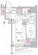 シーフォルム板橋3 401 間取り図
