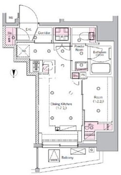 シーフォルム板橋3 801 間取り図