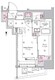 シーフォルム板橋3 801 間取り図