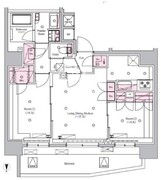 シーフォルム板橋3 901 間取り図
