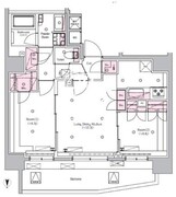シーフォルム板橋3 1101 間取り図