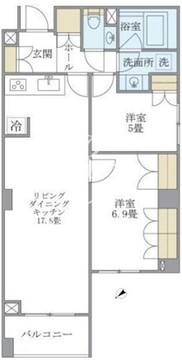 KDXレジデンス西原 202 間取り図
