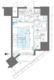 ズーム新宿御苑前 1006 間取り図