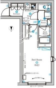 マインド糀谷 104 間取り図