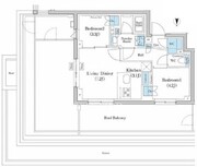 スタイリオ池上サウス 407 間取り図