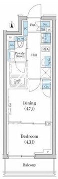スタイリオ池上サウス 502 間取り図