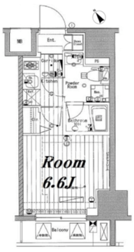メイクスデザイン池袋 306 間取り図