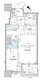パークタワー勝どき S-417 間取り図